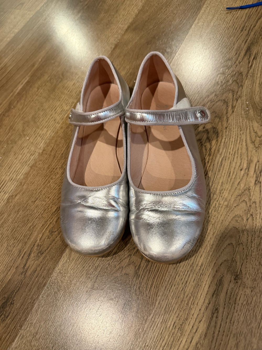 Jacadi Paris Silver Kids Dress Shoes EU 33